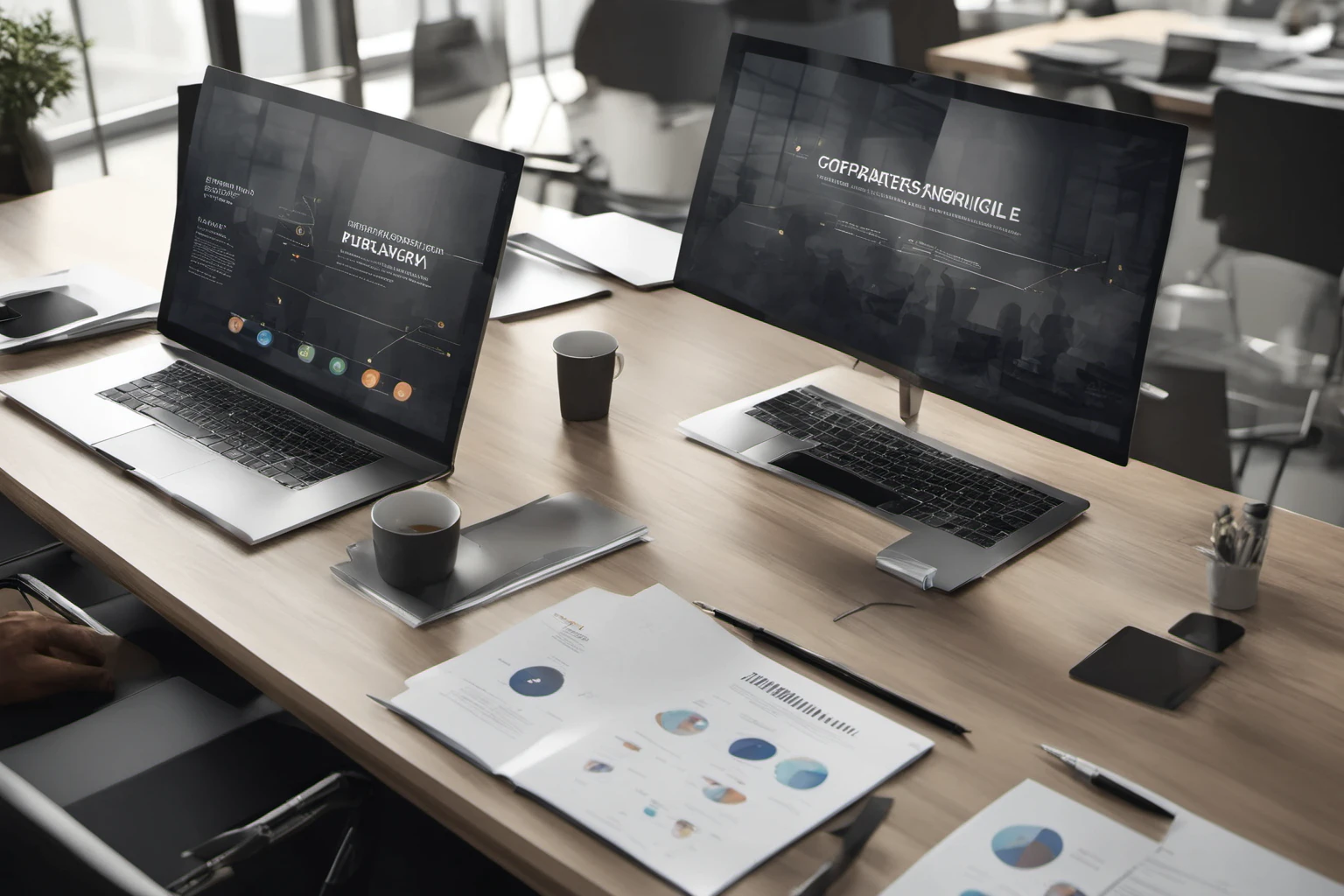 Profesyonel İş Sunumu Diş - Toplantı Odası Ayarları