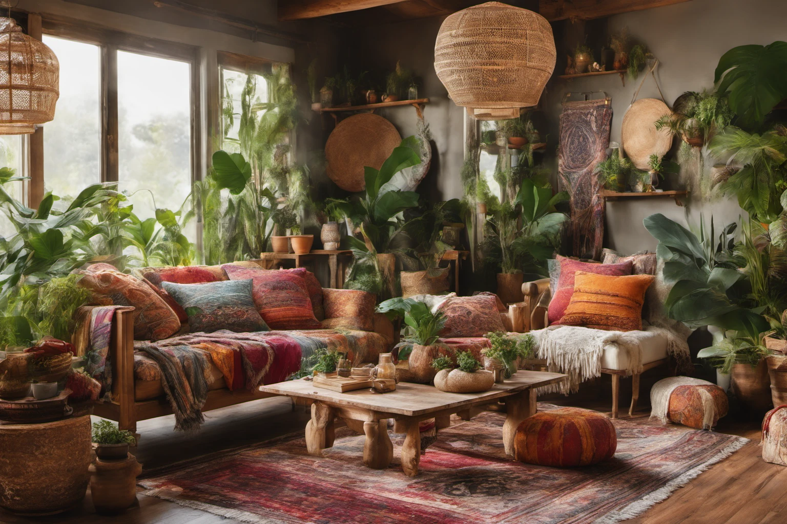 Không gian sống Bohemian – Gợi ý thiết kế nội thất