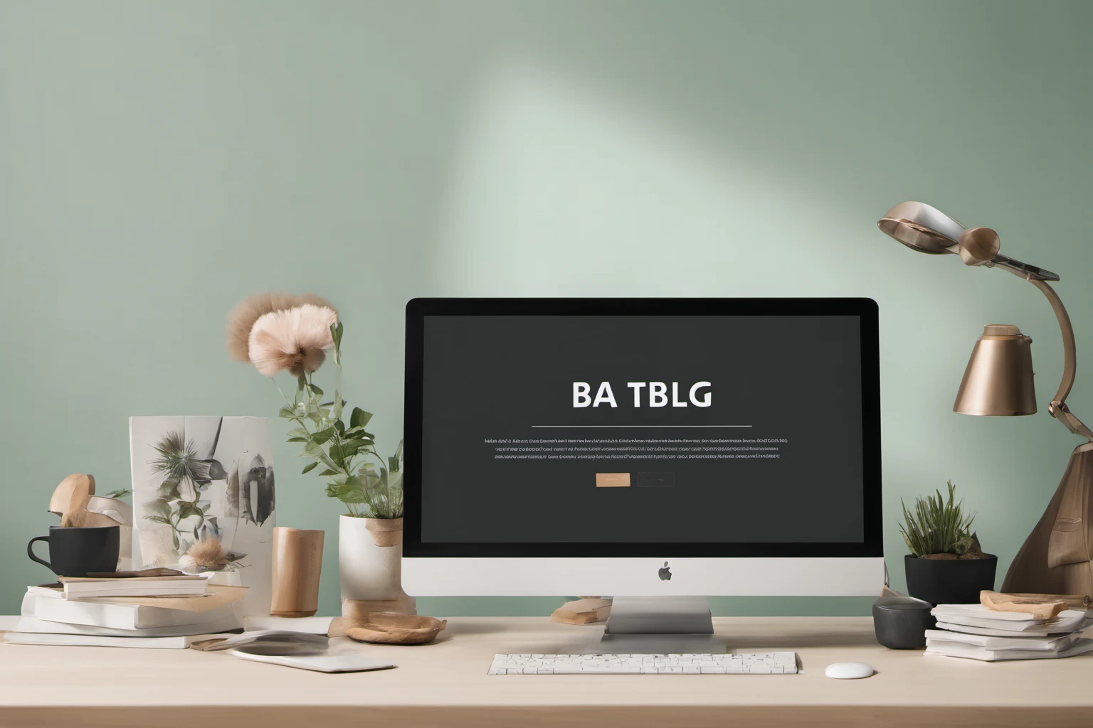 Modern Blog Header Design – E-Ticaret