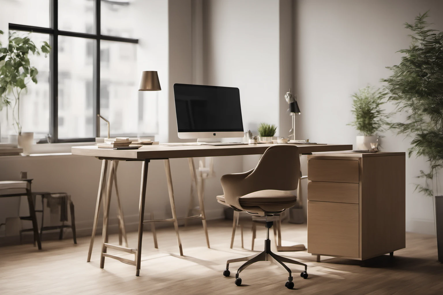 現代的なオフィスインテリアデザイン