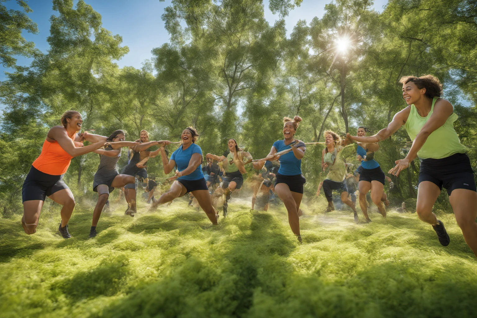 Défi de Team Building – Aventure Extérieure