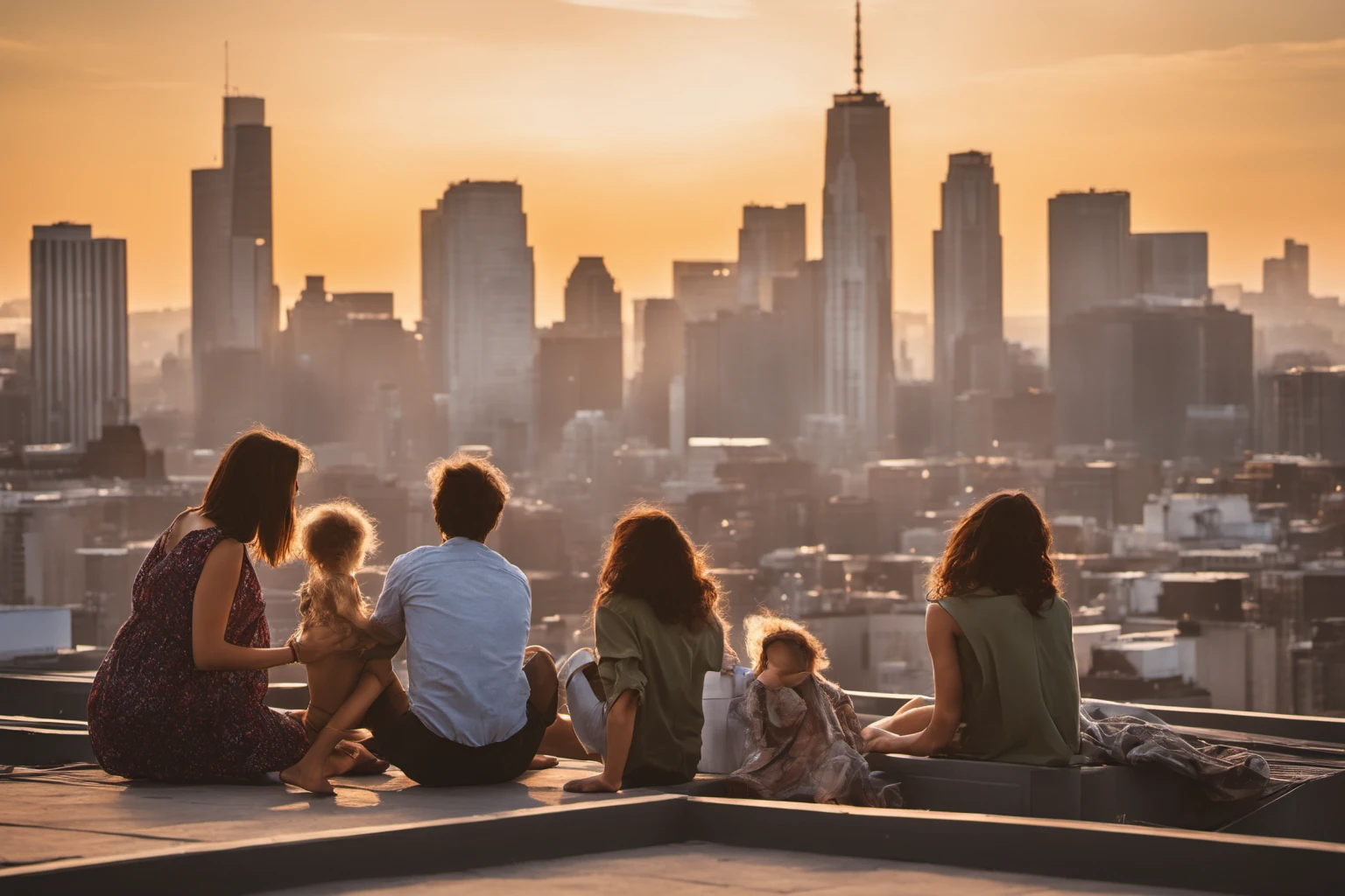 城市屋顶天际线——建筑摄影视角