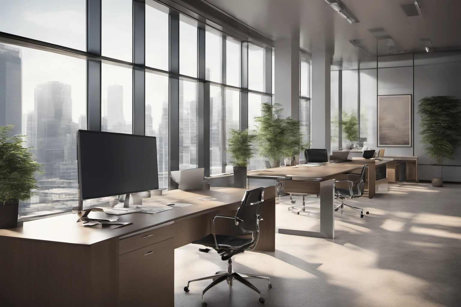 Moderno ufficio aziendale – Branding corporativo