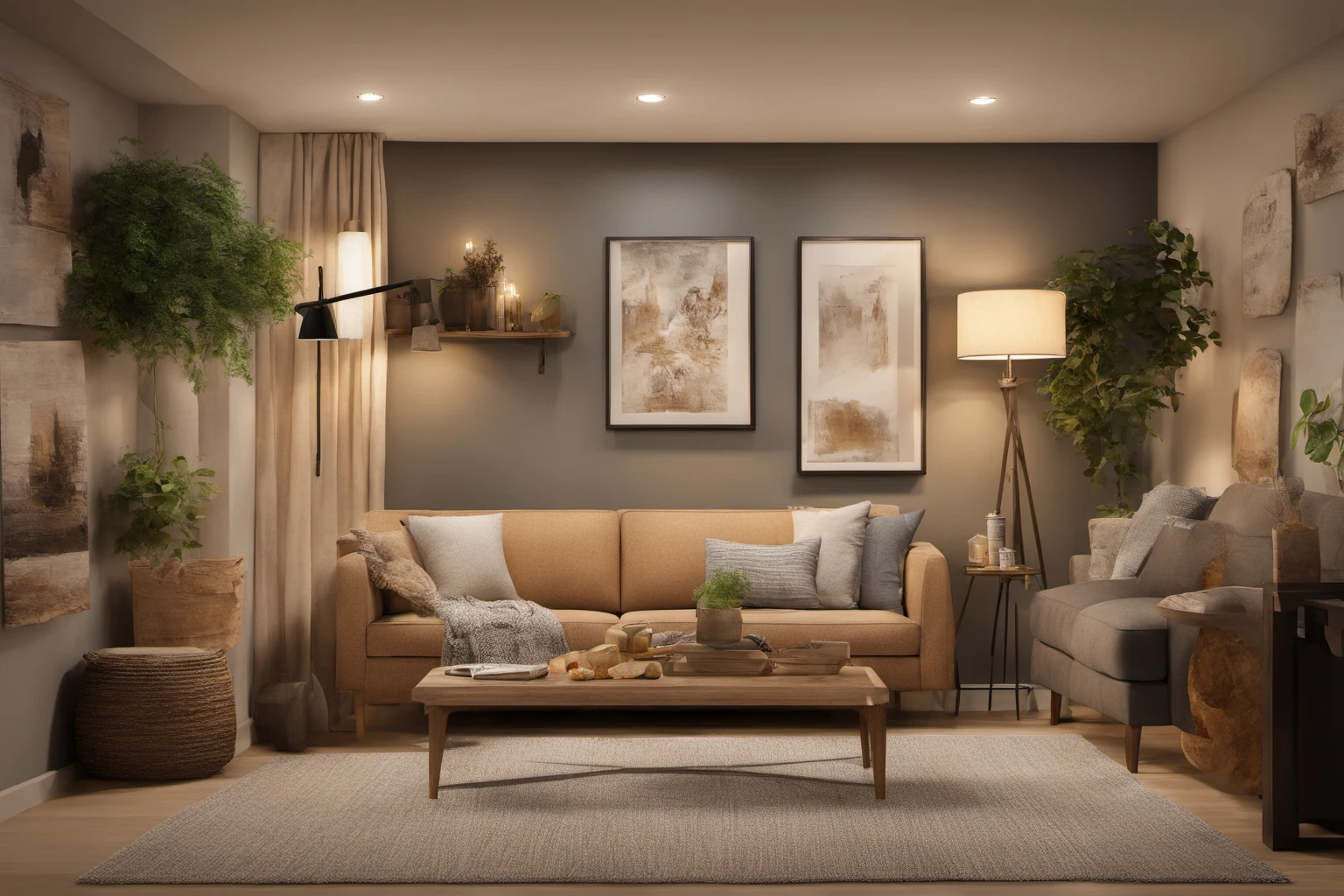 Ideas para conversiones de sótanos – Espacio acogedor y moderno