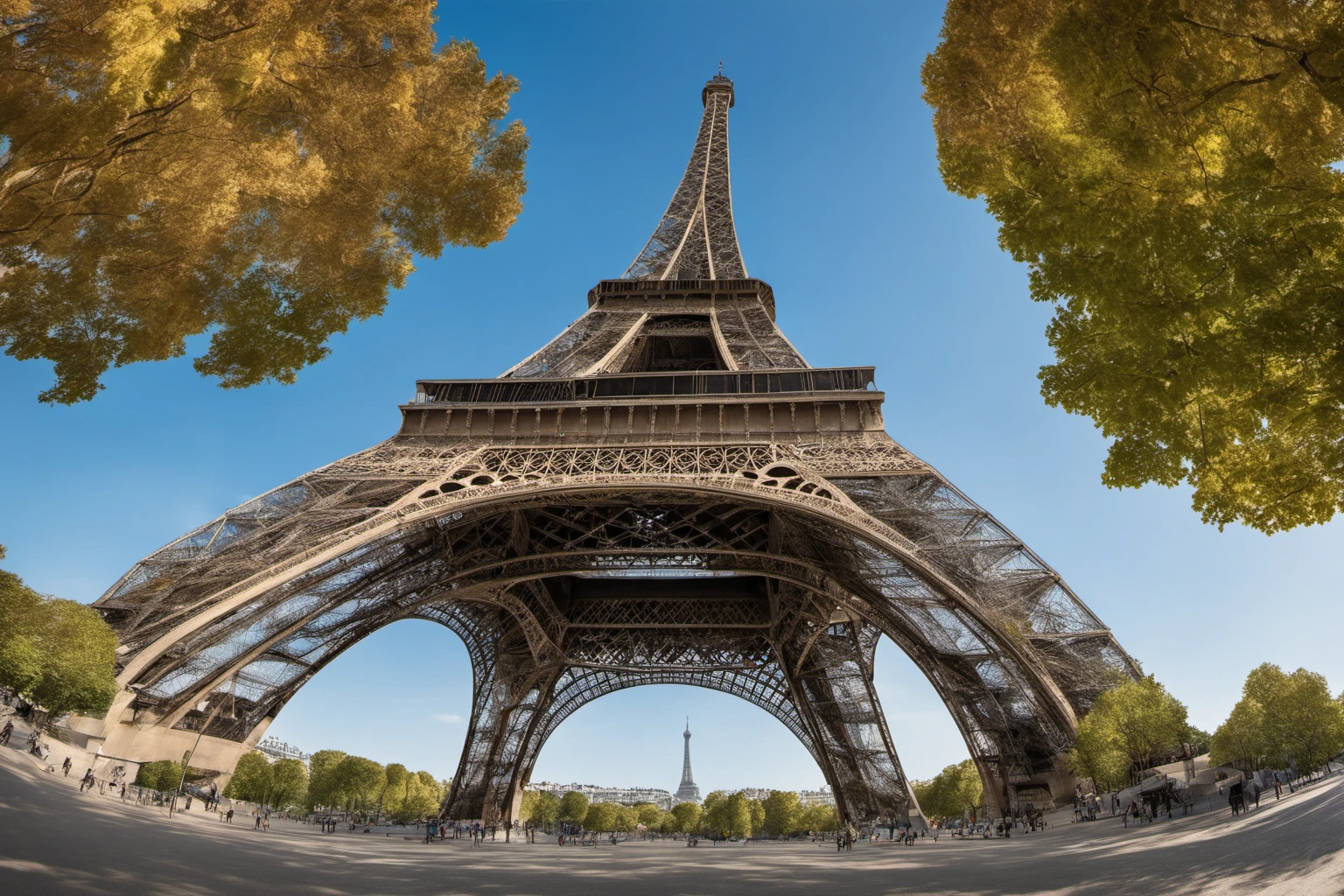 Eiffel Kulesi Paris Günü – Seyahat Blog Fotografları
