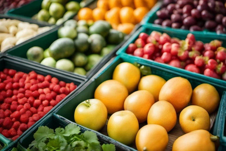 Quầy Hàng Thực Phẩm Sắc Màu – Blog Ẩm Thực