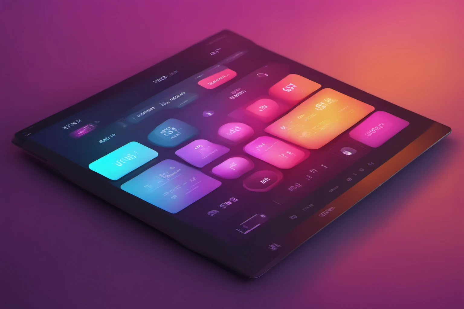 Dijital Buton Arayüzü – Web Tasarımı