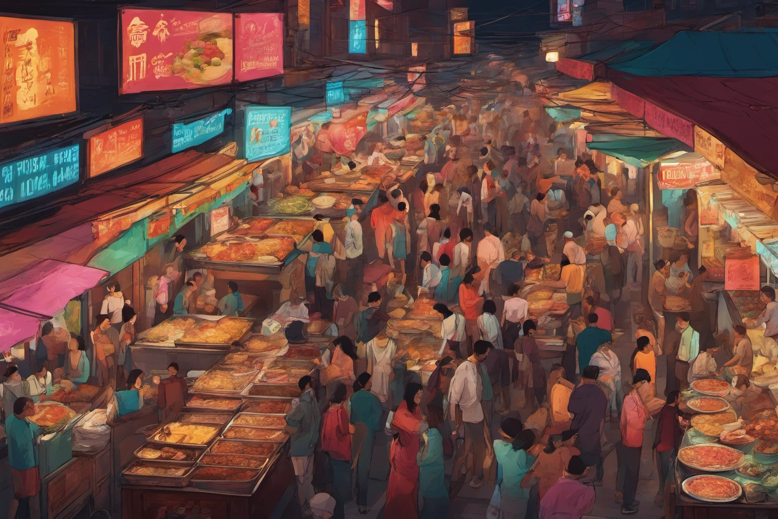 Оживленная городская улица – Маркетинговая кампания