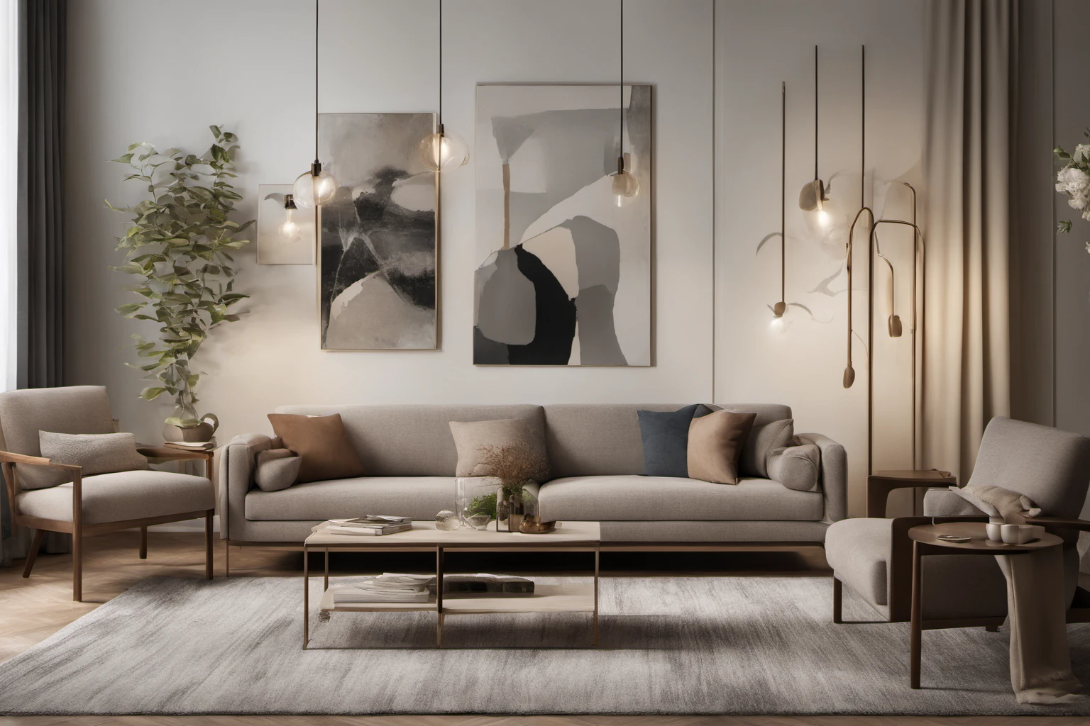 Modern Salon Tasarımları – İç Dekorasyon İmtiyazları