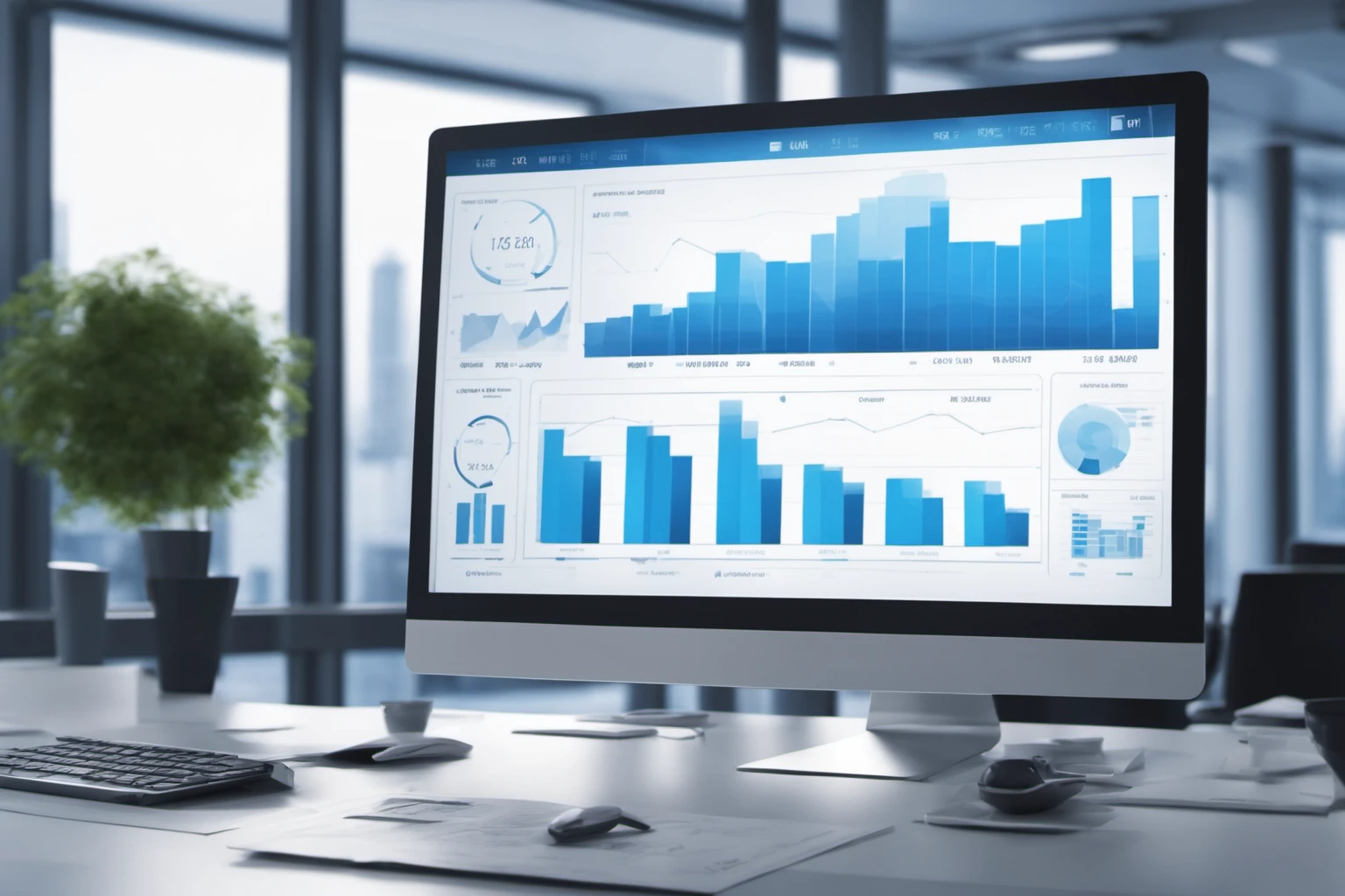 クラウドベースソフトウェアダッシュボード - モダン