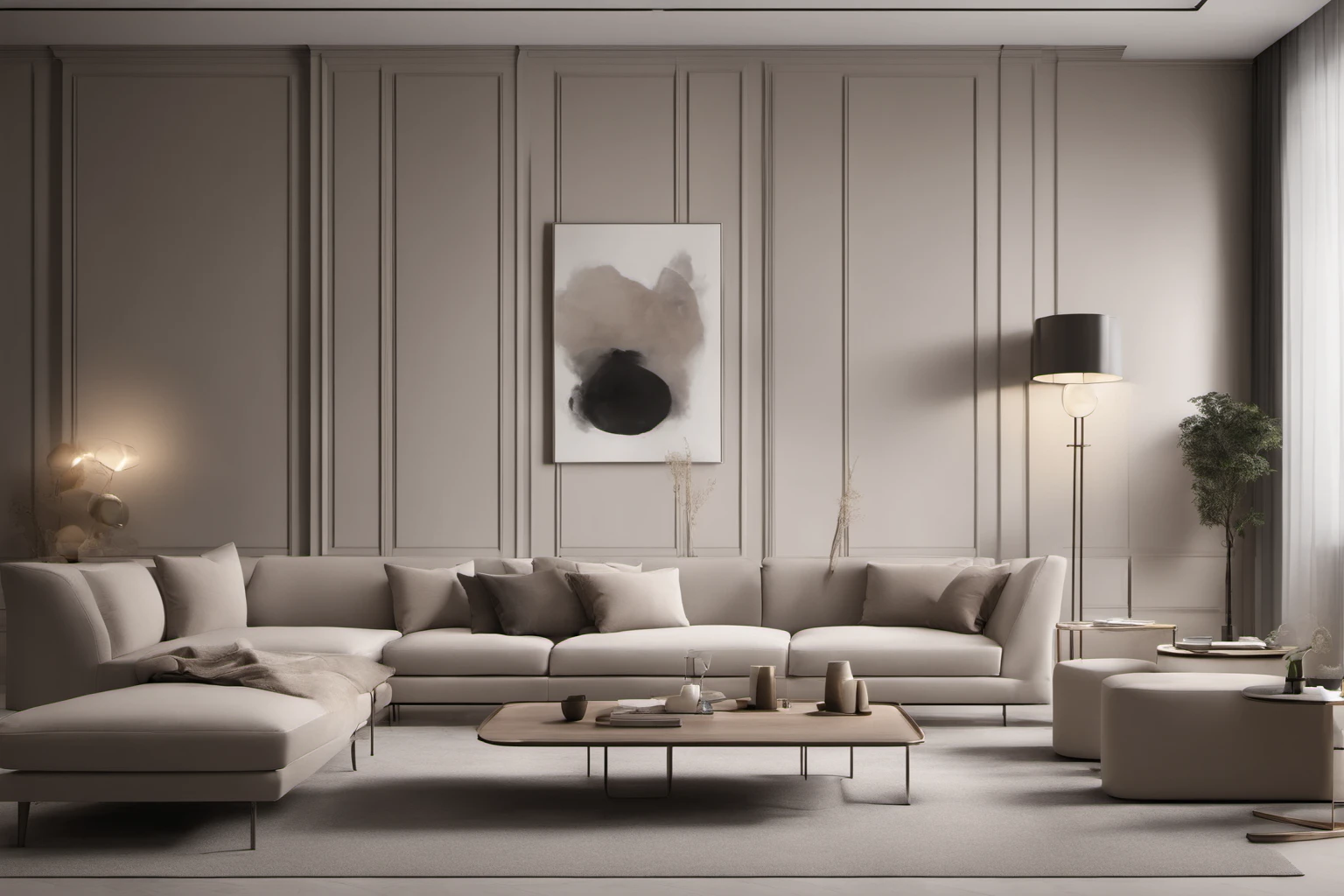 Modern Living Room Interior – Contemporary Home Decor