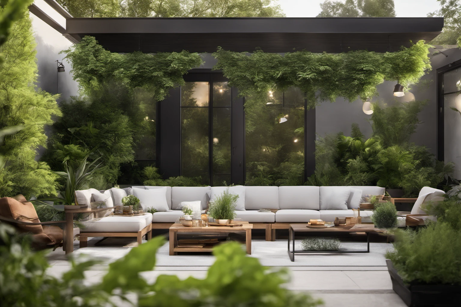 Outdoor Living Salonu – Modern Tasarım