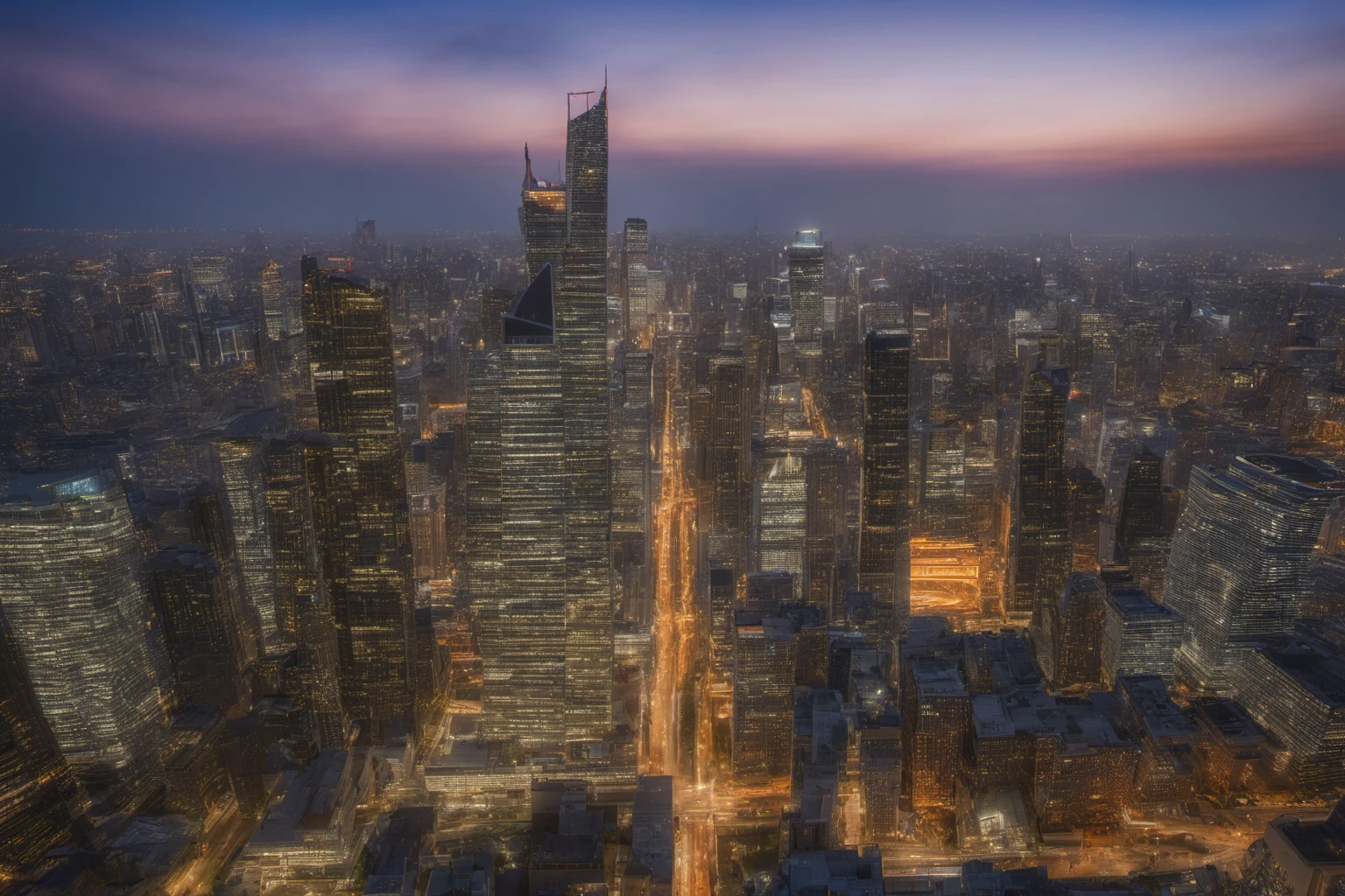 Vista moderna de skyline – Paisagens urbanas