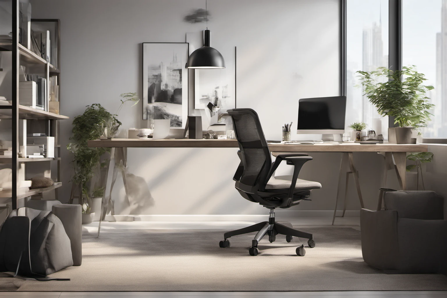 Bureau moderne - Espace de travail professionnel