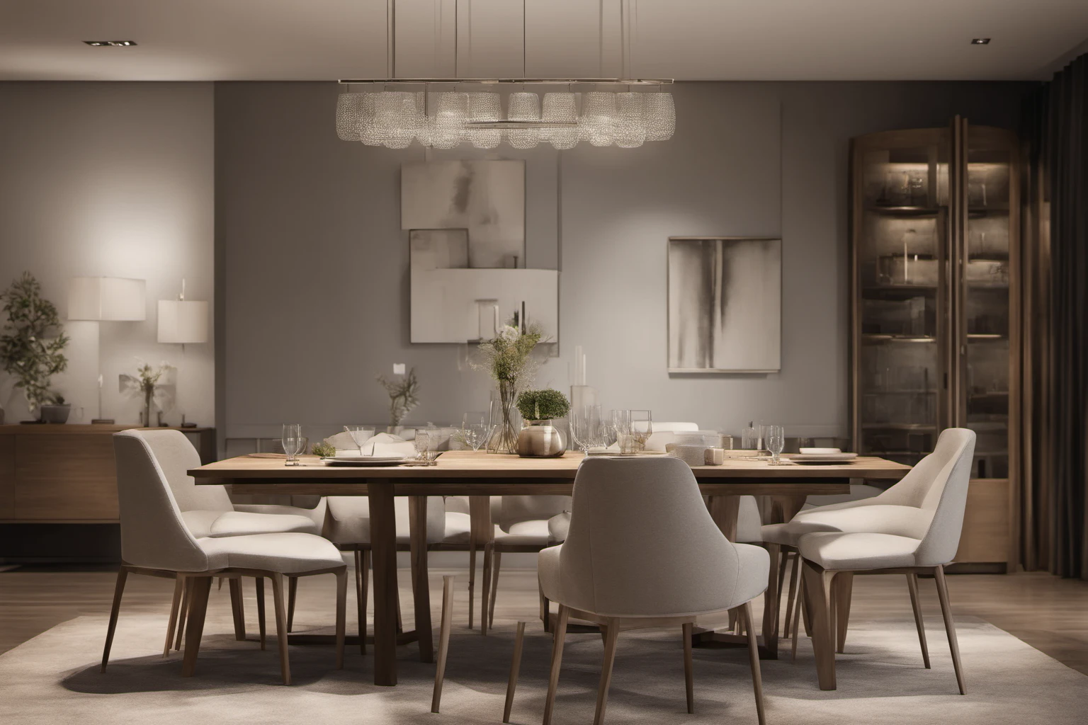 Conjunto de mesa para comidas contemporáneo – Fotografía profesional para e-commerce