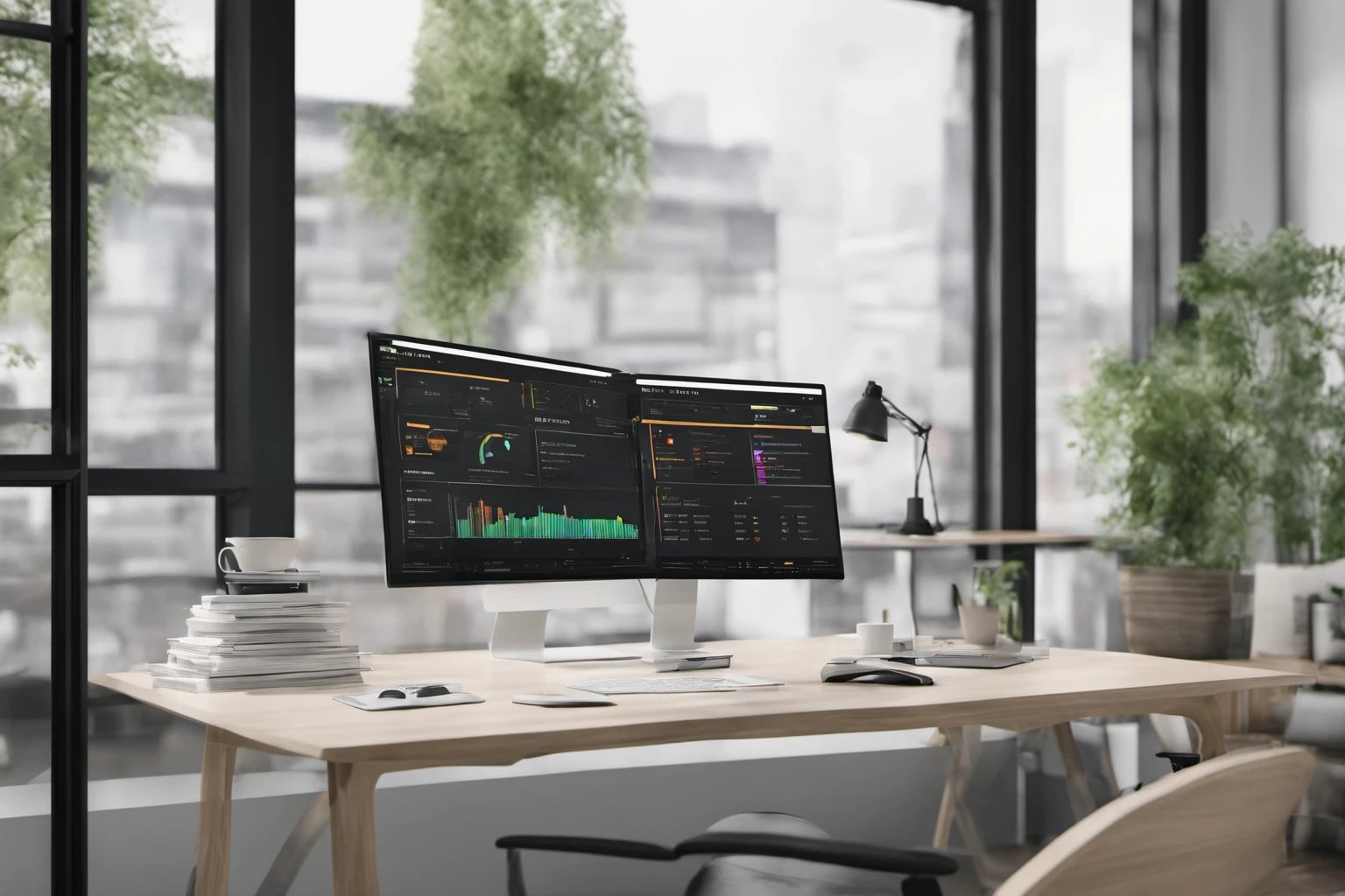 Interfaccia dashboard elegante – Screenshot applicazioni aziendali