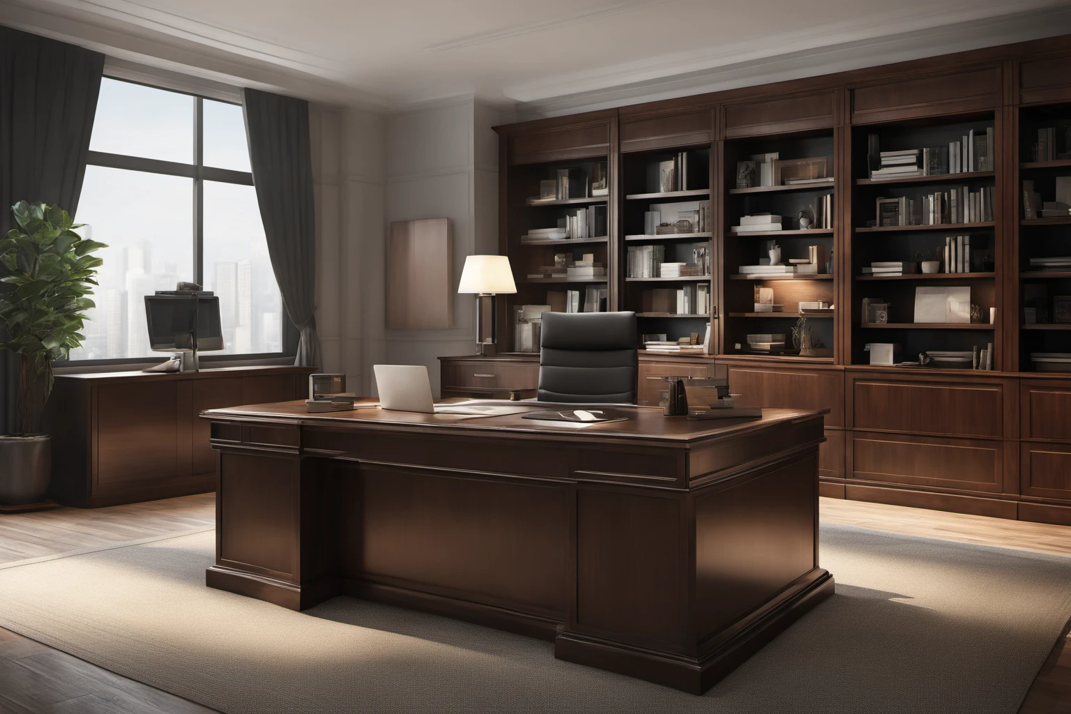 Sala Executiva Moderna – Apresentação Corporativa