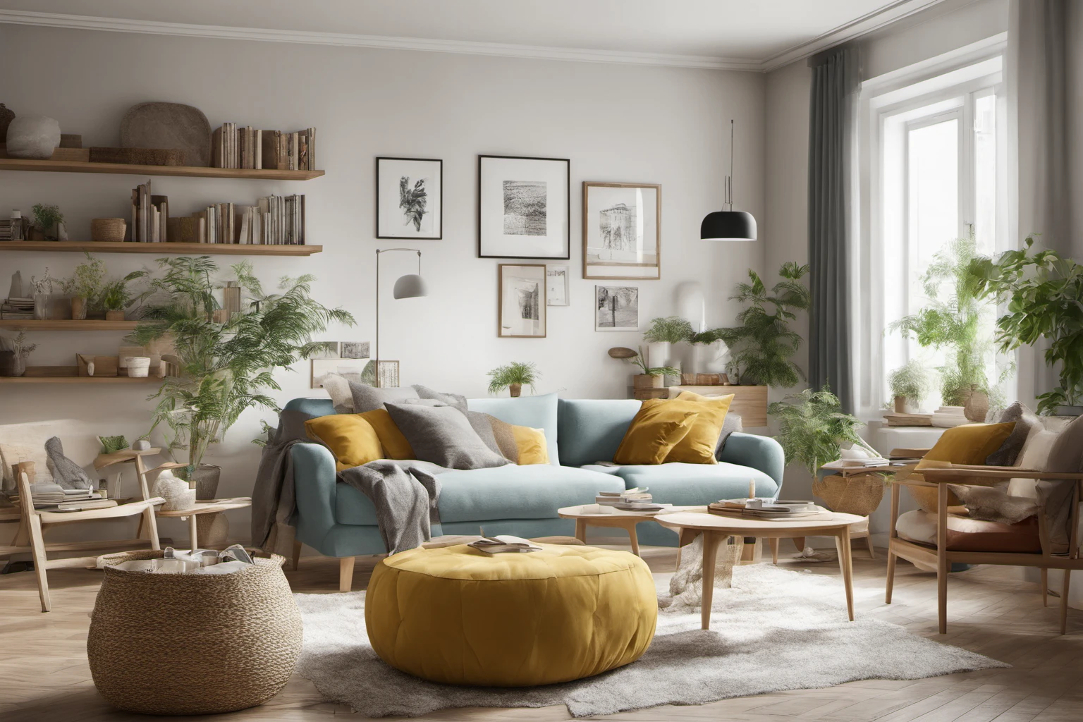 Стильное оформление маленькой квартиры – Перезагрузка гостиной