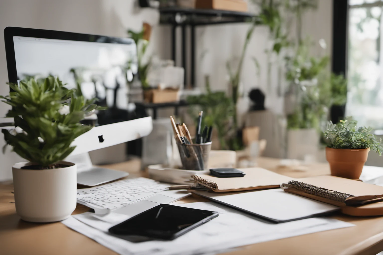 Bureau moderne inspirant – Inspiration pour espace de travail