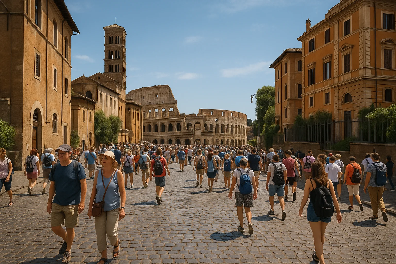 Ruas Antigas de Roma