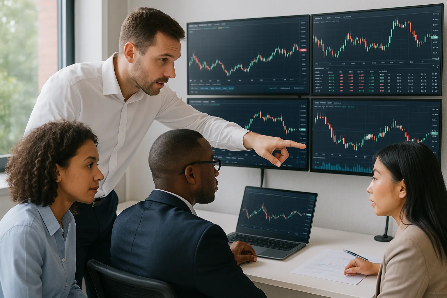 Analyse von Markttrends