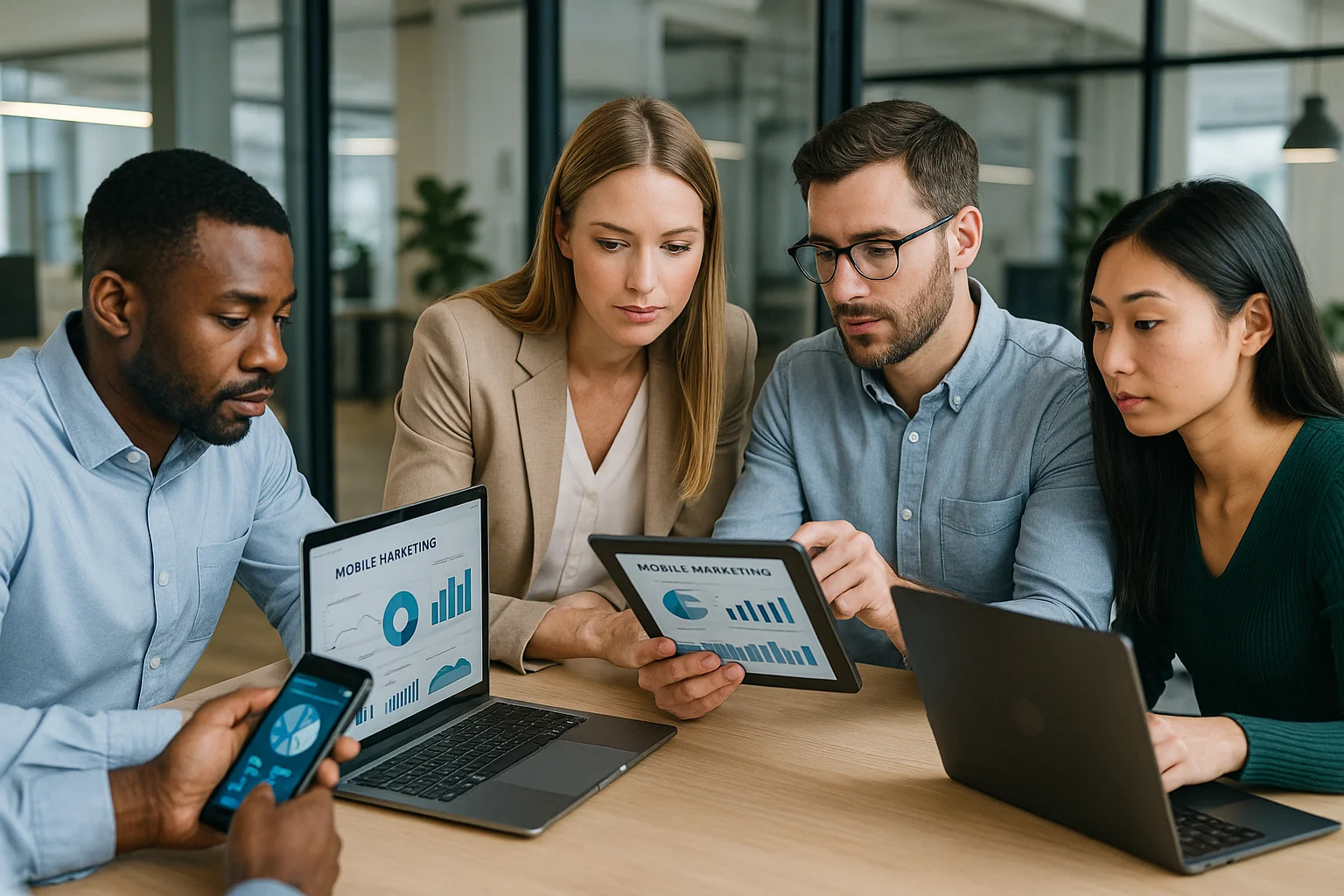 Análise de Estratégias de Marketing Móvel