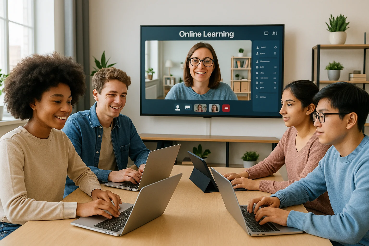 Pengaturan Kelas Virtual Interaktif