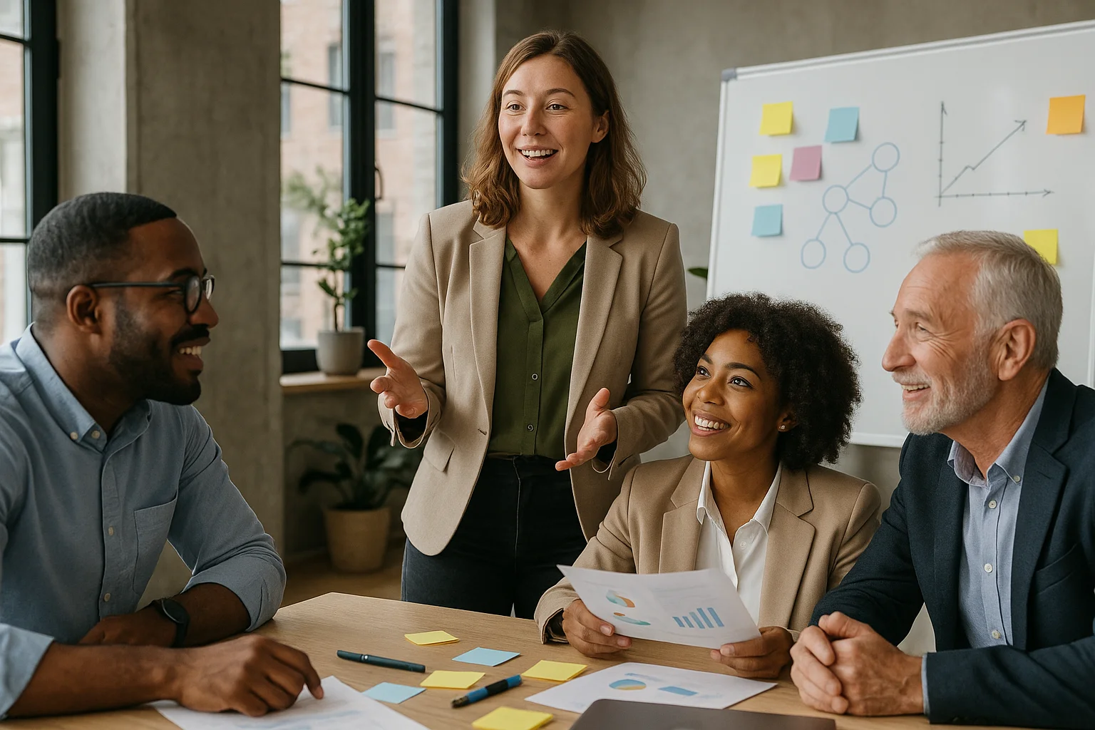 Para profesional berkumpul dalam lokakarya kepemimpinan