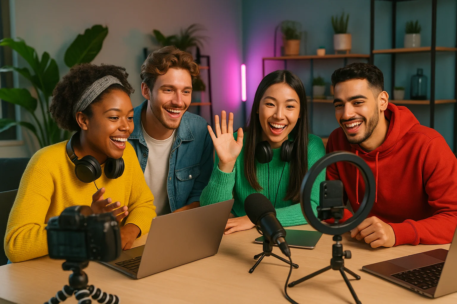 Jeunes adultes en streaming en direct