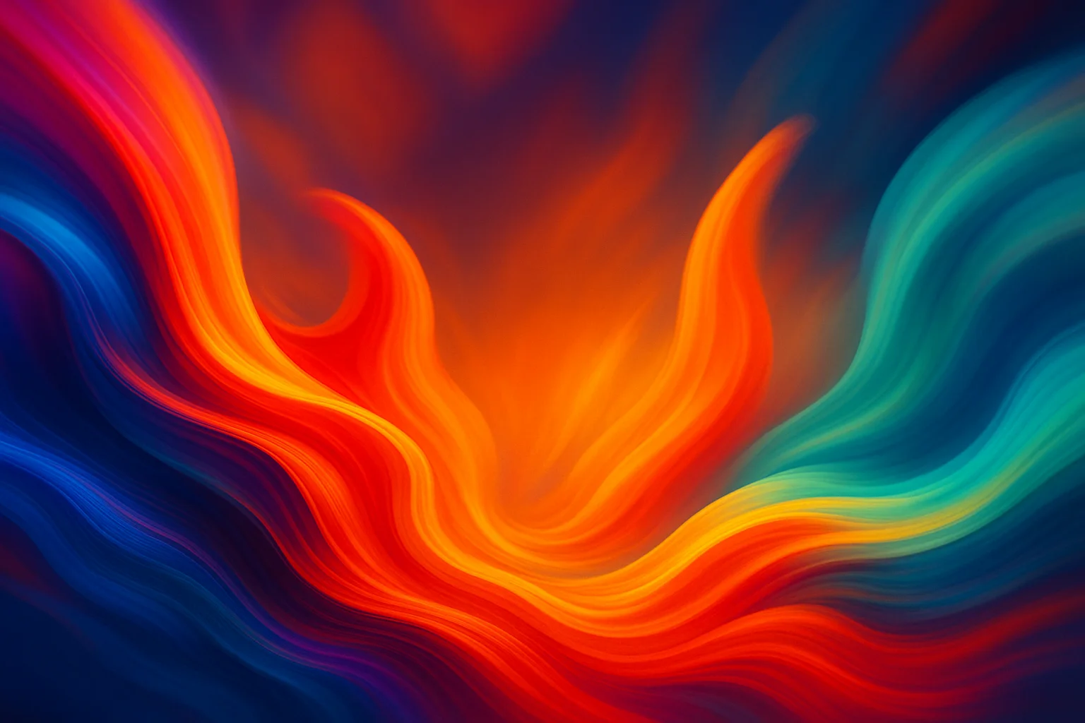 Vibrant Abstract Forms