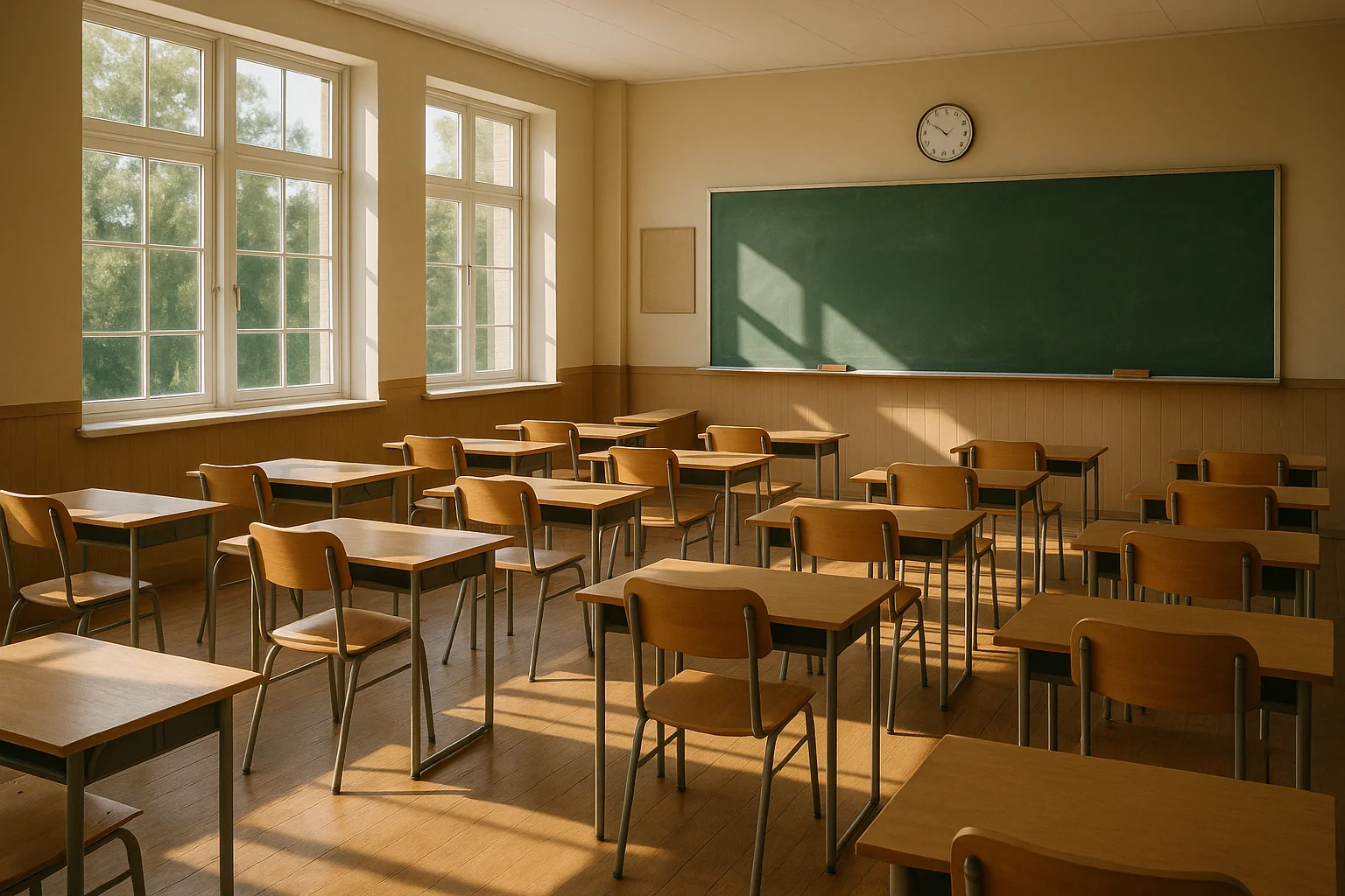 Aula Iluminada por el Sol