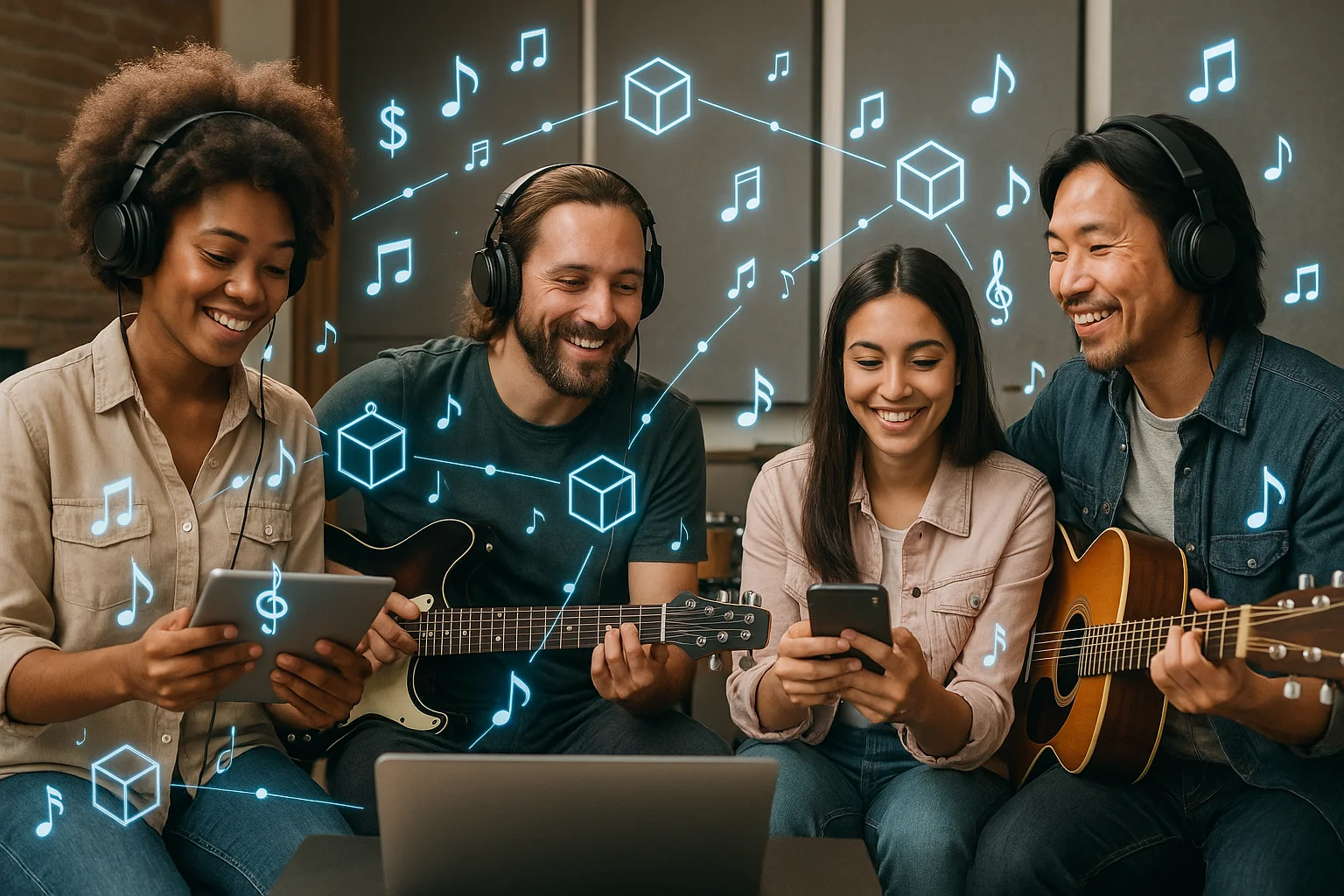 Teknologi Blockchain untuk Musik